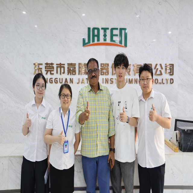 indian-customer-visit-video-measuring-machine